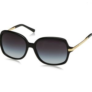 NWT Michael Kors Sunglasses Black Grey Gold
